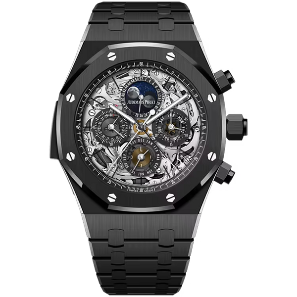Audemars Piguet Royal Oak Skeleton Dial Grand Complication Black Ceramic 44mm