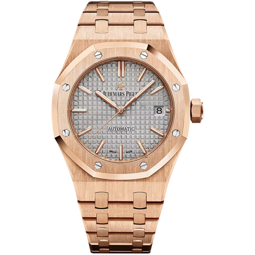 Audemars Piguet Royal Oak Grey Dial Rose Gold 37mm