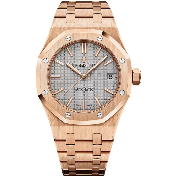 Audemars Piguet Royal Oak Grey Dial Rose Gold 37mm - Image 1