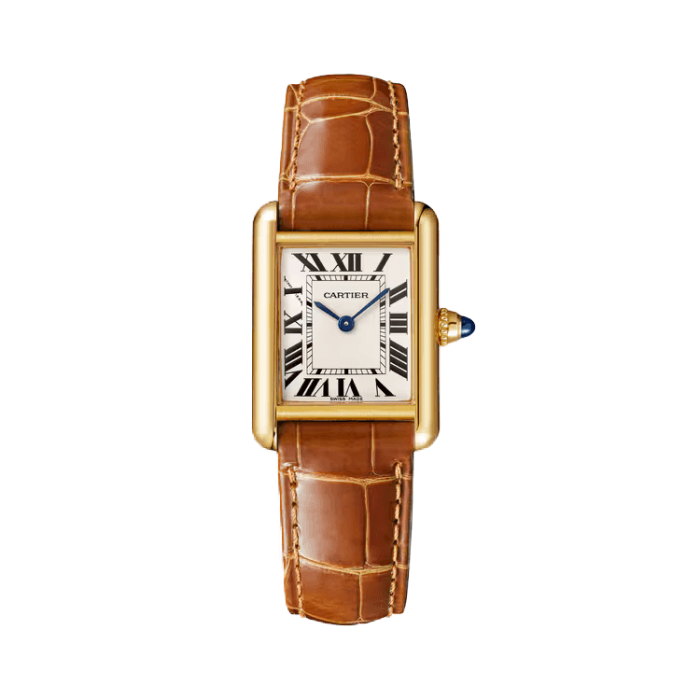 Cartier Tank Louis White Leather 22mm - Image 1