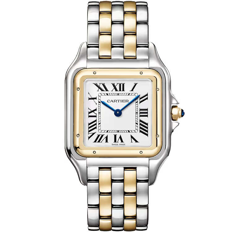 Cartier Panthere White Dial Large Model Steel & Yellow Gold 31mm - Image 1
