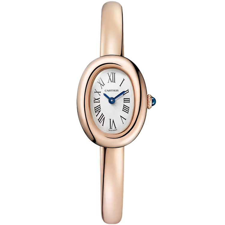 Cartier Baignoire White Dial Mini Model Size 16 Rose Gold 25mm - Image 1