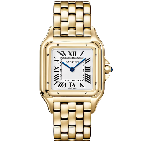 Cartier Panthere White Dial Large Model Yellow Gold 31mm