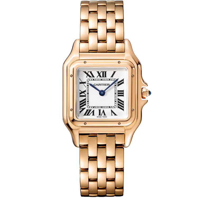 Cartier Panthere White Dial Medium Model Rose Gold 29mm - Image 1