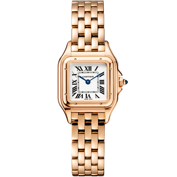 Cartier Panthere White Dial Small Model Rose Gold 23mm
