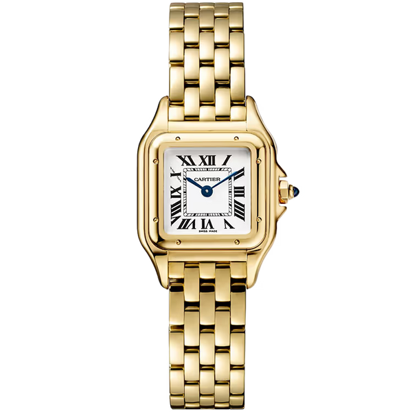 Cartier Panthere White Dial Small Model Yellow Gold 23mm