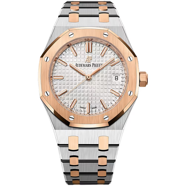 Audemars Piguet Royal Oak Silver Dial Steel & Rose Gold 34mm