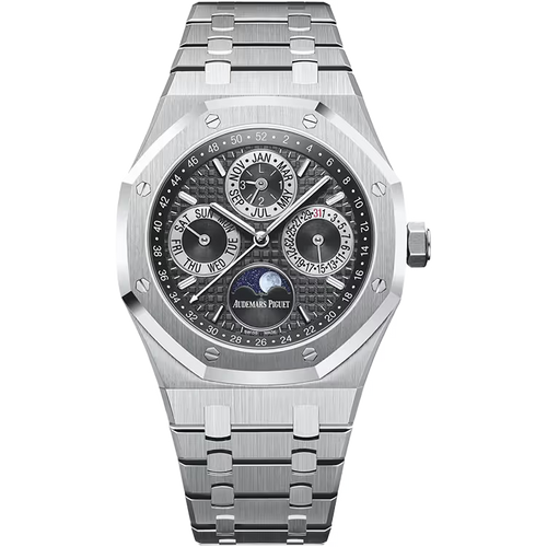 Audemars Piguet Royal Oak Black Dial Perpetual Calendar Platinum 41mm - Limted 20