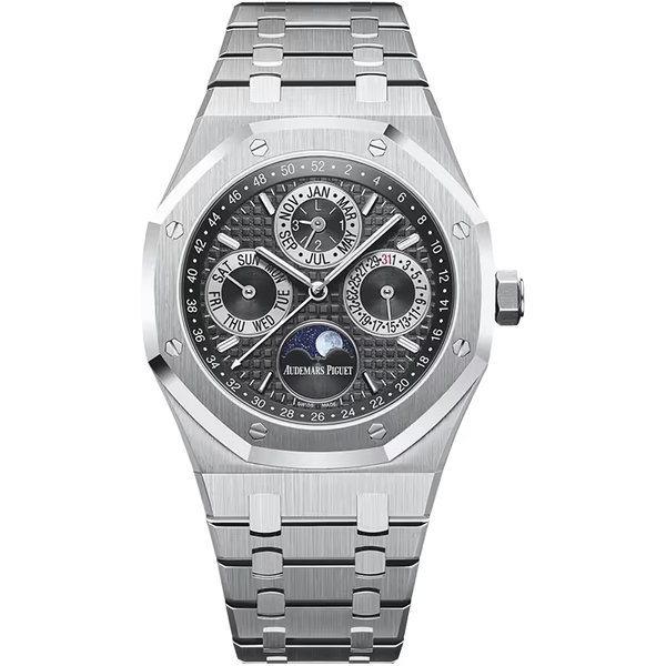 Audemars Piguet Royal Oak Black Dial Perpetual Calendar Platinum 41mm - Limted 20