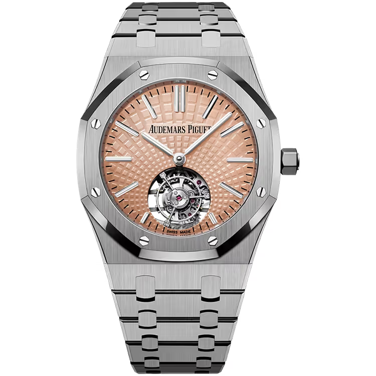 Audemars Piguet Royal Oak Salmon Dial Tourbillon Titanium 41mm - Limited 30 - Image 1