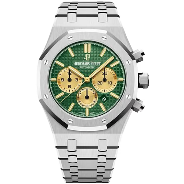 Audemars Piguet Royal Oak Green Dial Chronograph Platinum 41mm - Limited 20