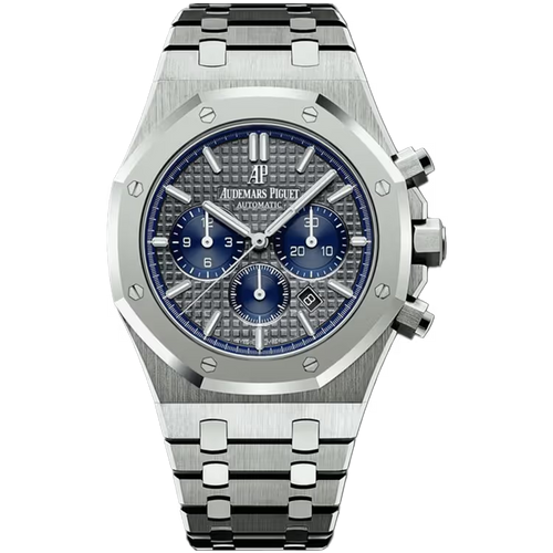 Audemars Piguet Royal Oak Grey Dial Chronograph Titanium Platinum Bezel 41mm - Limited 500
