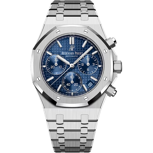 Audemars Piguet Royal Oak Blue Dial Chronograph White Gold 41mm - Limited 222