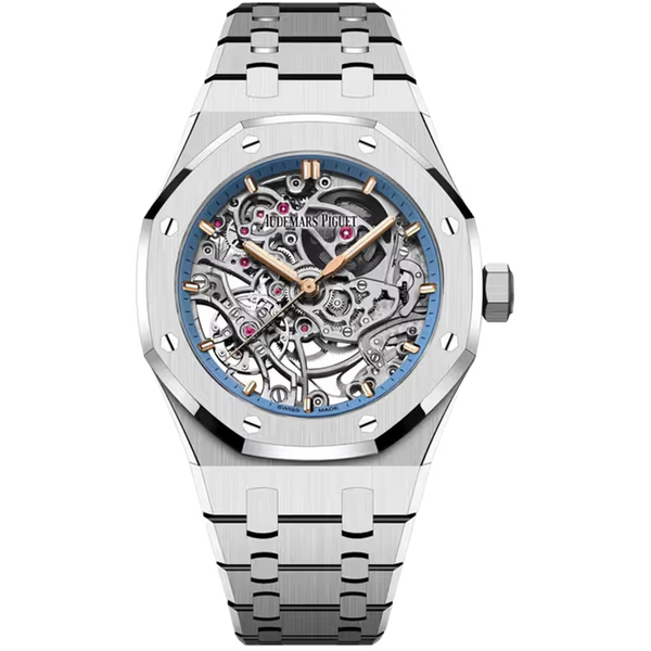 Audemars Piguet Royal Oak Skeleton Dial Double Balance Wheel White Gold 37mm