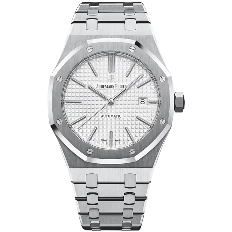 Audemars Piguet Royal Oak White Dial Stainless Steel 41mm - Image 1