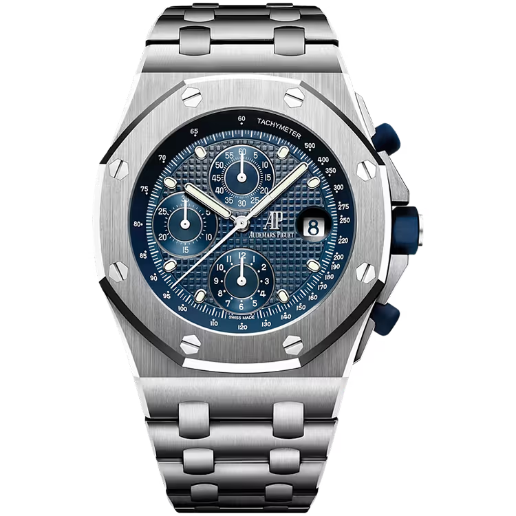 Audemars Piguet Royal Oak Offshore Blue Dial Chronograph Stainless Steel 42mm - Image 1