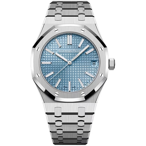 Audemars Piguet Royal Oak Ice Blue Diamond Dial White Gold 41mm - Limited 100