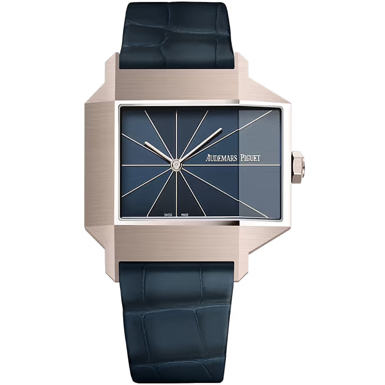 Audemars Piguet [RE]Master Blue Dial Yellow Gold Leather Strap 41mm - Limited 250 - Image 1