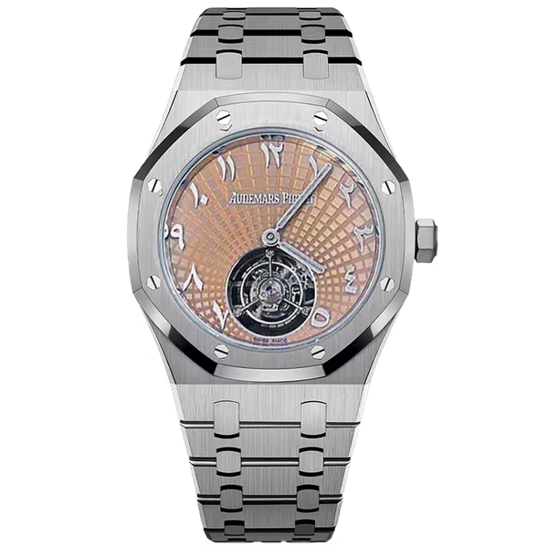 Audemars Piguet Royal Oak Salmon Arabic Dial Tourbillon Titanium 41mm - Limited 25