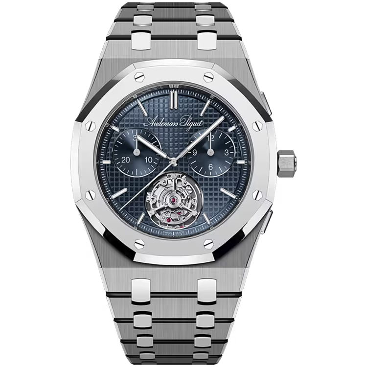 Audemars Piguet Royal Oak Blue Dial Jumbo Extra-Thin 150th Anniversary Titanium 39mm - Limited 150 - Image 1