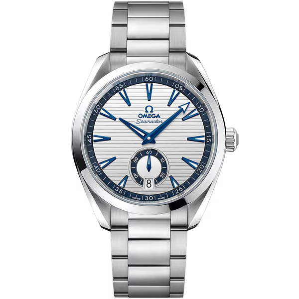 Omega Aqua Terra Silver & Blue Dial Stainless Steel 41mm
