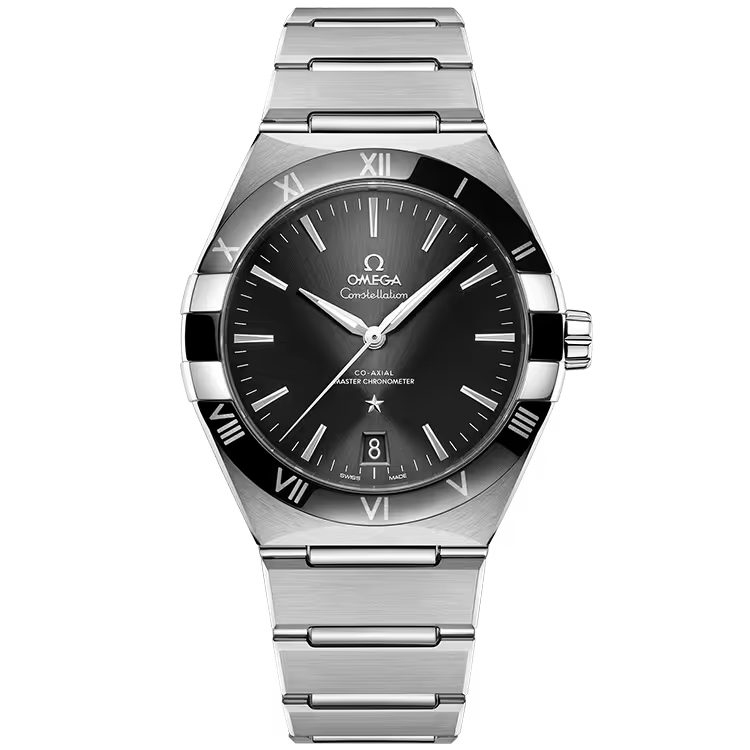 Omega Constellation Black Dial Stainless Steel 41mm - Image 1