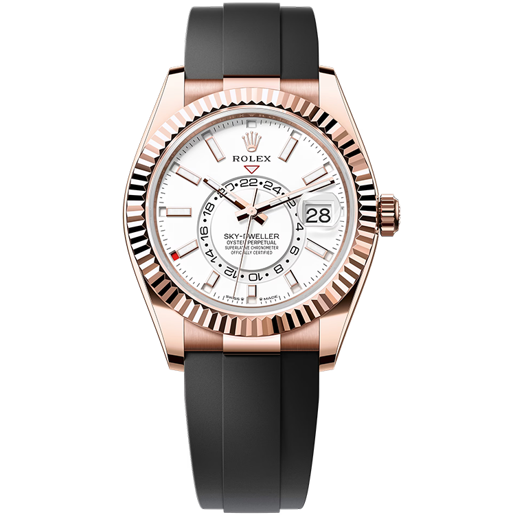 Rolex Sky-Dweller White Rubber 42mm - Image 1