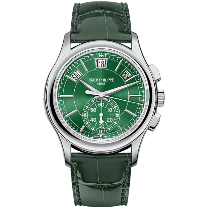 Patek Philippe Complications Green Leather 40mm - Image 1