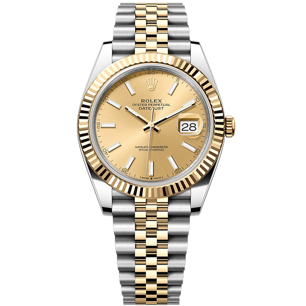 Rolex Datejust Champagne Two-Tone 41mm