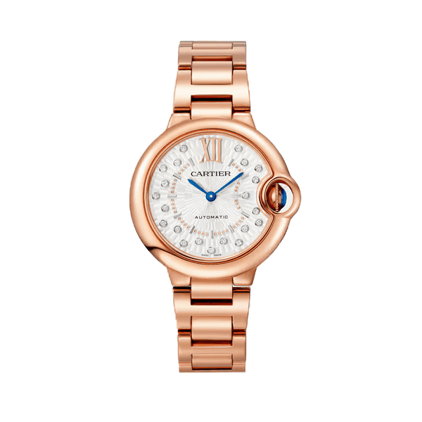 Cartier Ballon Bleu Small White Rose Gold 33mm