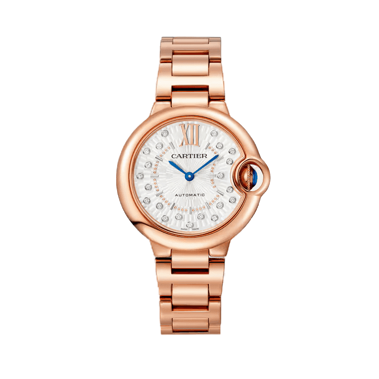 Cartier Ballon Bleu Small White Rose Gold 33mm - Image 1