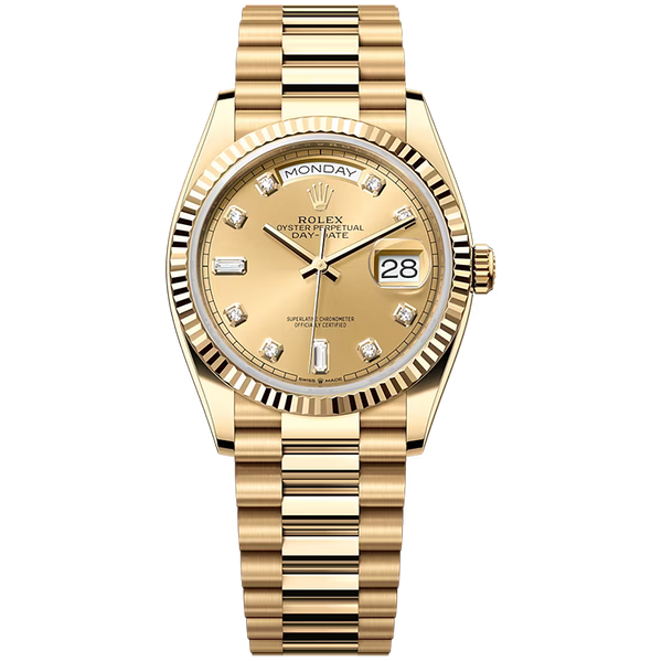 Rolex Day-Date Champagne Yellow Gold 36mm