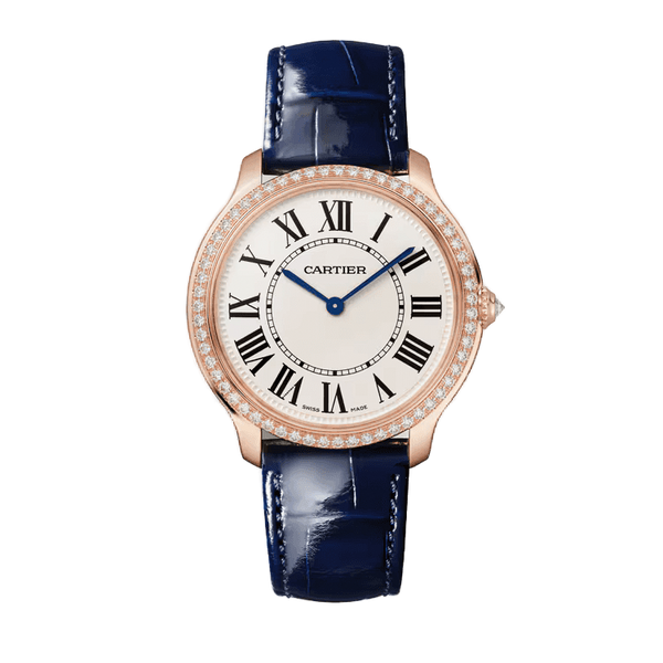 Cartier Ronde Louis White Leather 36mm