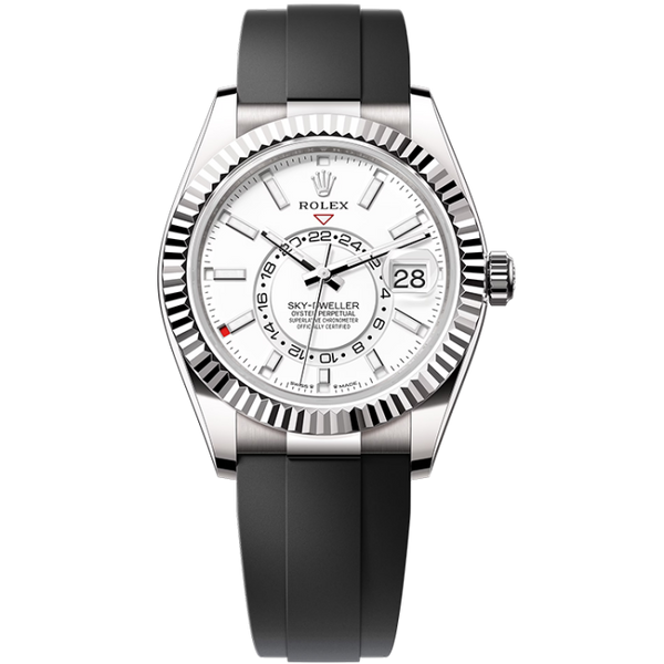 Rolex Sky-Dweller White Rubber 42mm