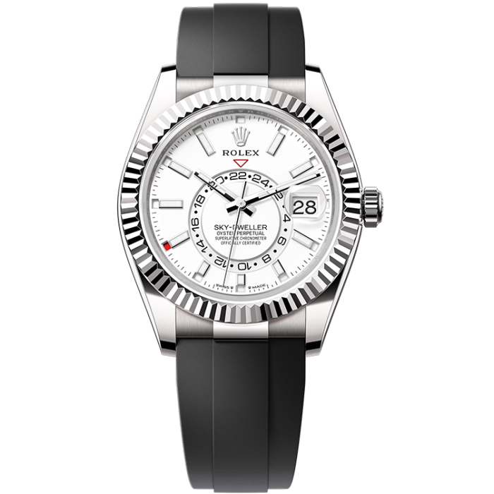 Rolex Sky-Dweller White Rubber 42mm - Image 1