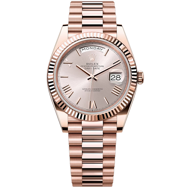 Rolex Day-Date Rose Gold Rose Gold 40mm
