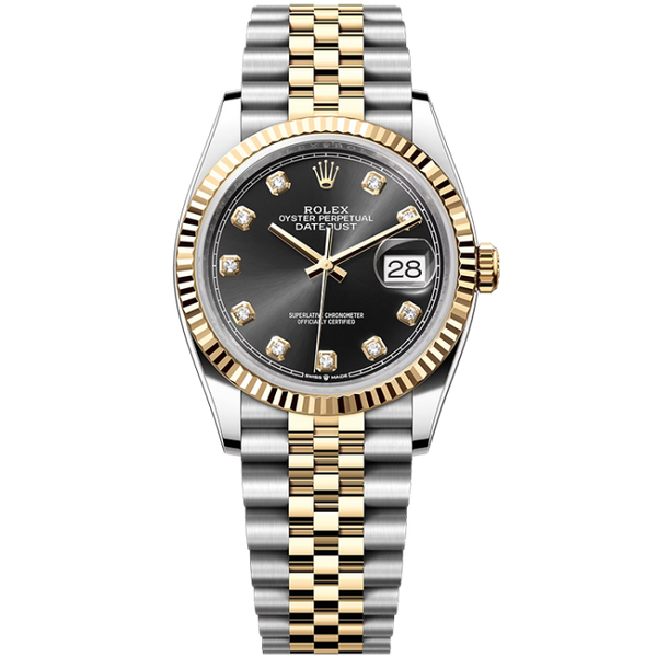 Rolex Datejust White Two-Tone 36mm