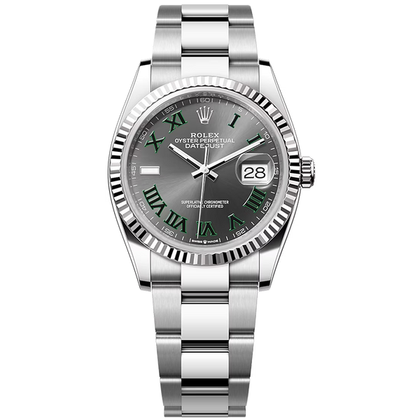 Rolex Datejust Grey Steel 36mm