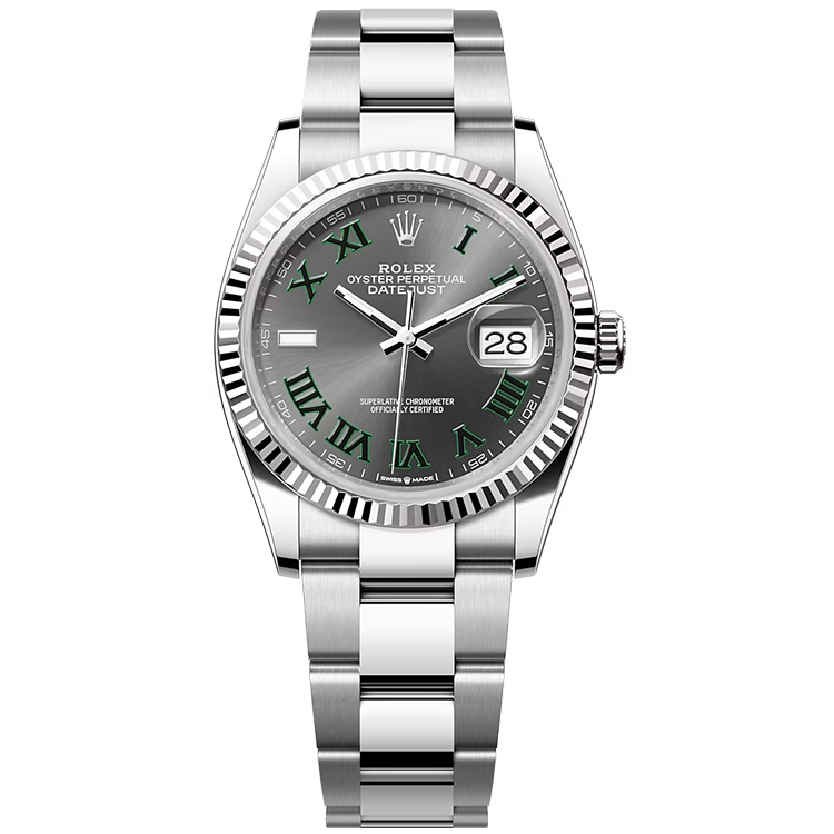 Rolex Datejust Grey Steel 36mm - Image 1