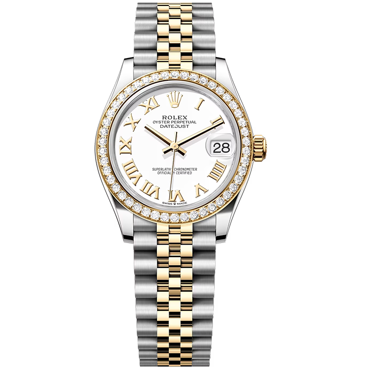 Rolex Datejust White Two-Tone 31mm - Image 1