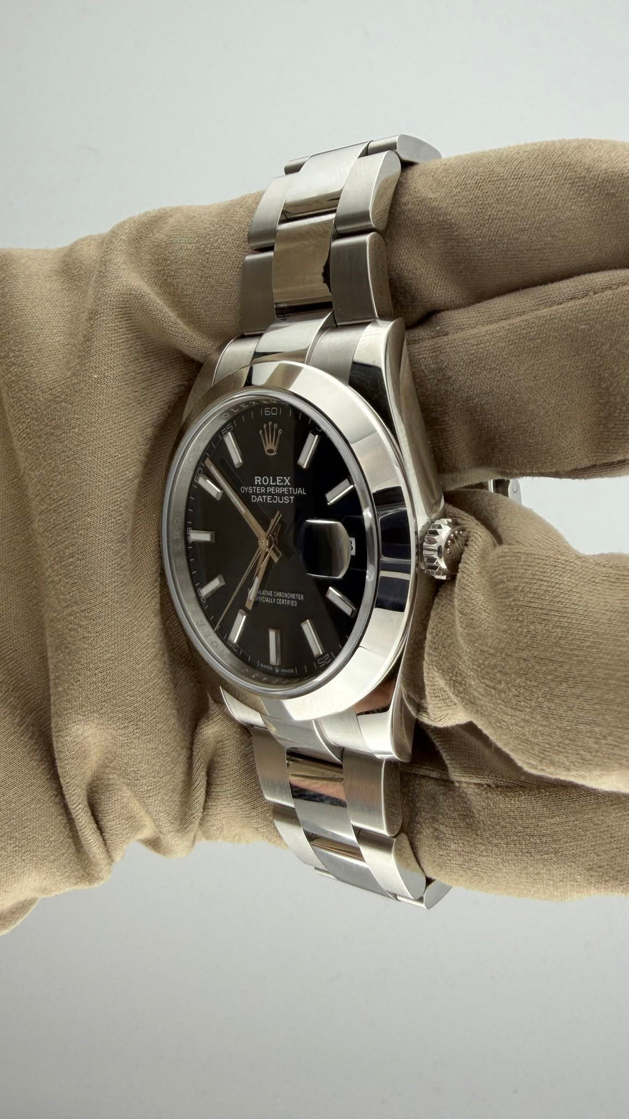2026 RLX Date-Just Blue Stick Dial 126300 (Watch, Card, Box & Booklets) - Image 3