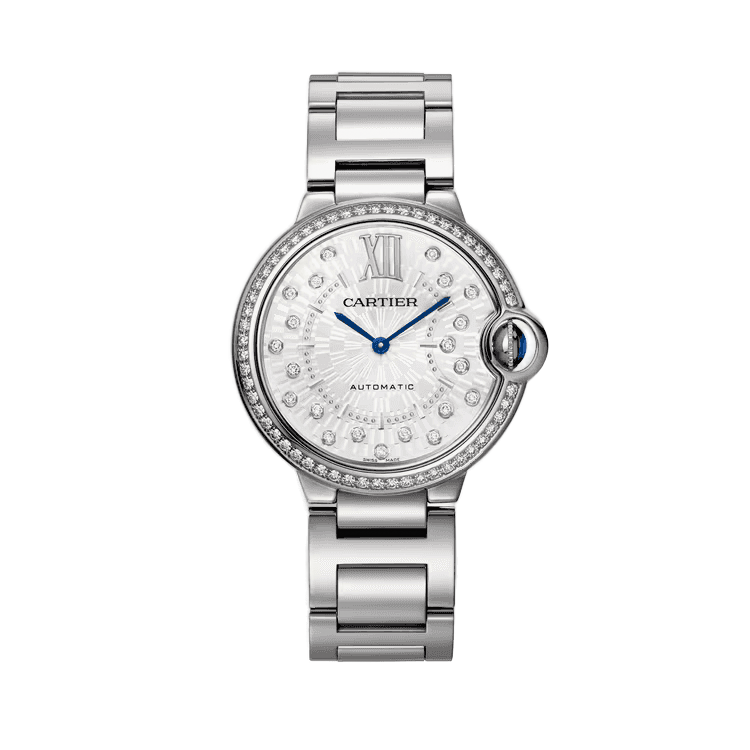 Cartier Ballon Bleu Medium Silver Steel 36mm - Image 1