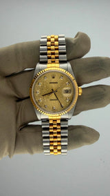 Rolex Date-Just 36 Anniversary Diamond Dial 16233 (Watch, Papers, Box & Booklets) - Thumb 3
