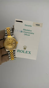 Rolex Date-Just 36 Anniversary Diamond Dial 16233 (Watch, Papers, Box & Booklets) - Thumb 2
