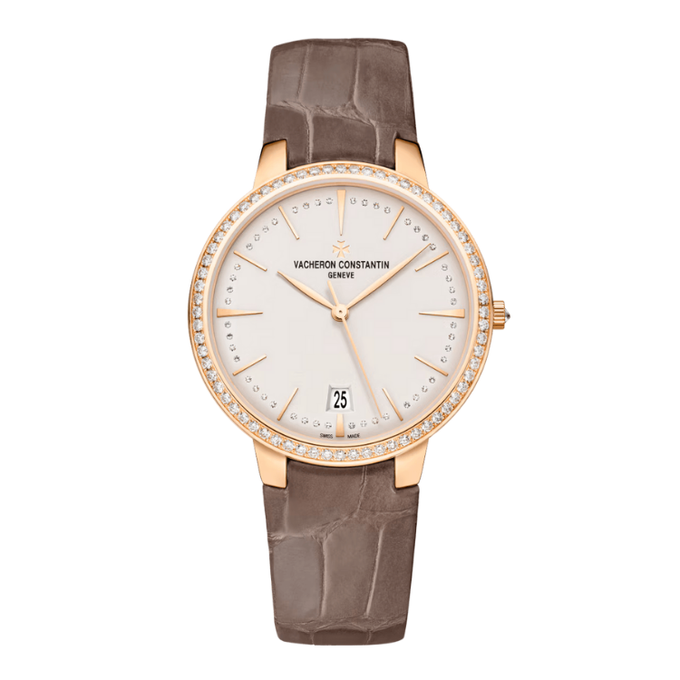 Vacheron Constantin Patrimony Cream Alligator Leather 36.5mm - Image 1
