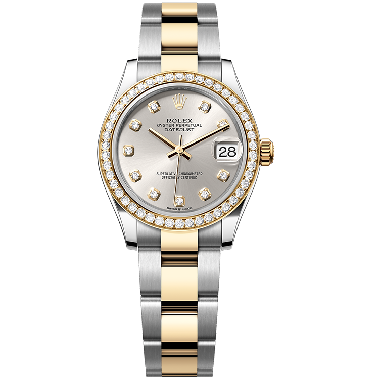 Rolex Datejust Silver Two-Tone 31mm - Image 1