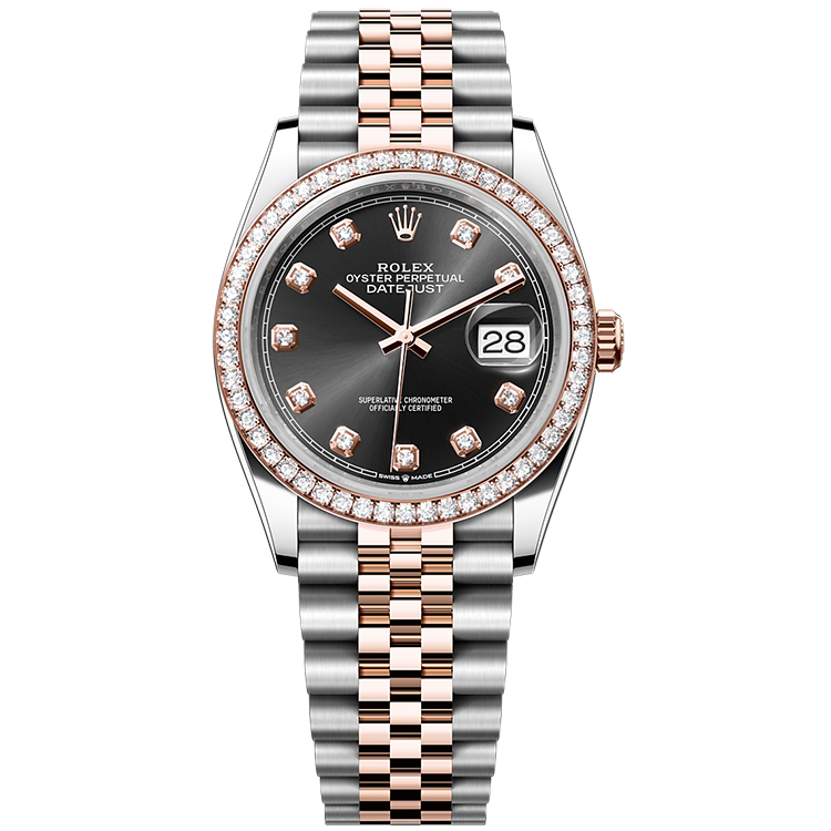 Rolex Datejust White Two-Tone 36mm - Image 1