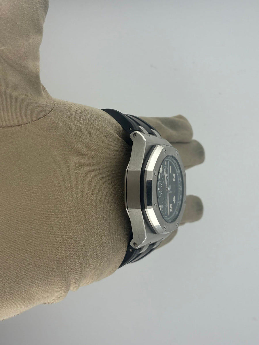 AP Royal Oak Black Dial 26020ST.OO.D101CR.01 (Watch,Box,Card, Papers, & WT) - Image 5