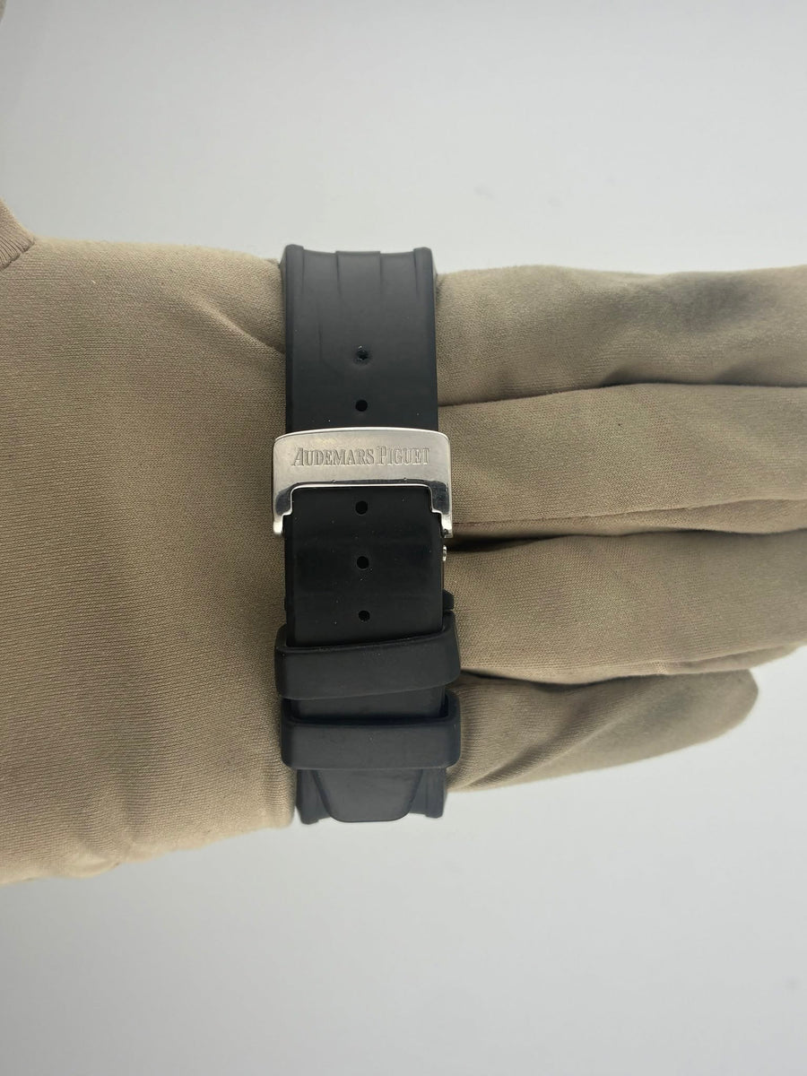 AP Royal Oak Black Dial 26020ST.OO.D101CR.01 (Watch,Box,Card, Papers, & WT) - Image 10