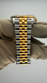 2026 Rolex Date-Just 36 Two Tone Green Roman Dial 126283RBR (Watch,Card,WT Box & Booklets) - Thumb 9